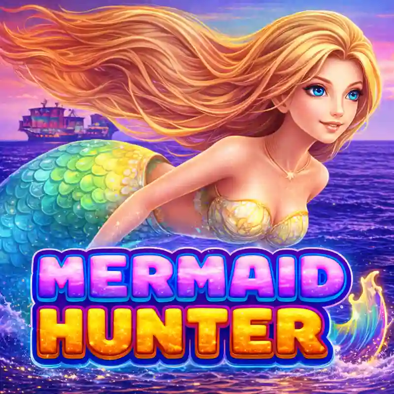 Mermaid Hunter Casino Game Logo